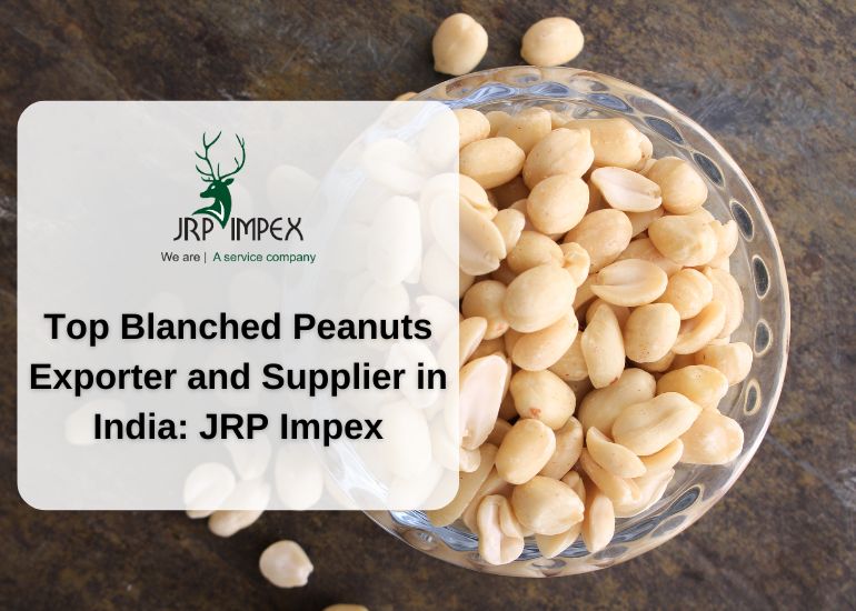 Top Blanched Peanuts Exporter and Supplier in India